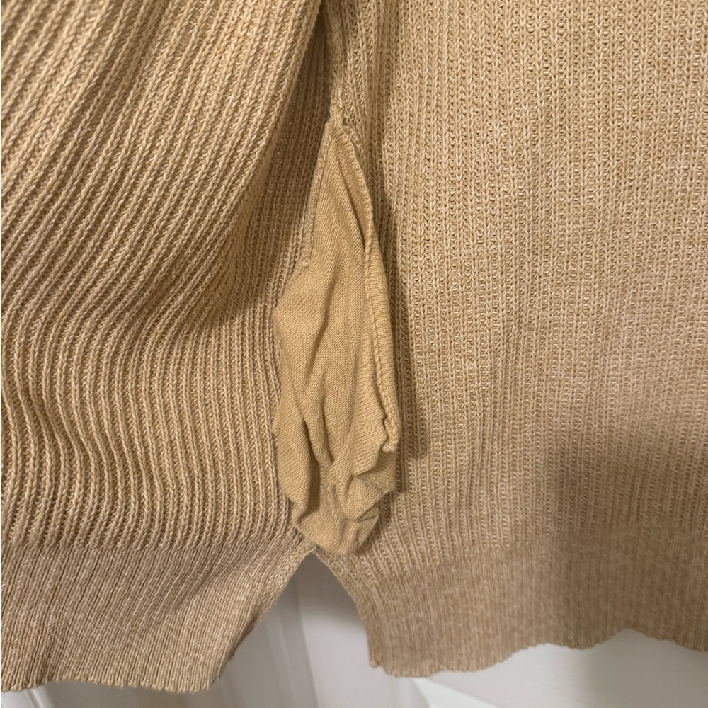 Universal Thread Beige Open-Front Cardigan - Picture 3 of 4
